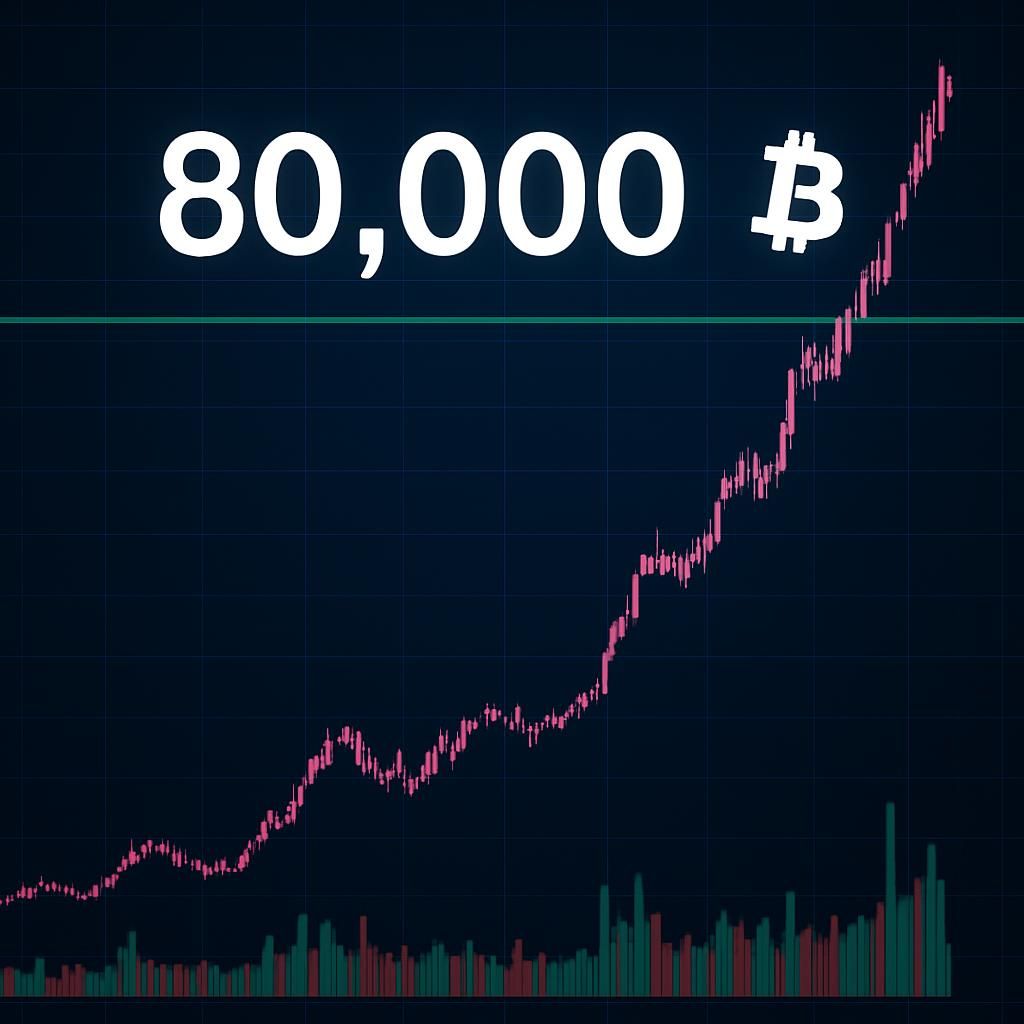 bitcoin dépasse les 80 000 $, suscitant des avis partagés parmi les analystes entre une possible envolée durable et un risque de correction prochaine.