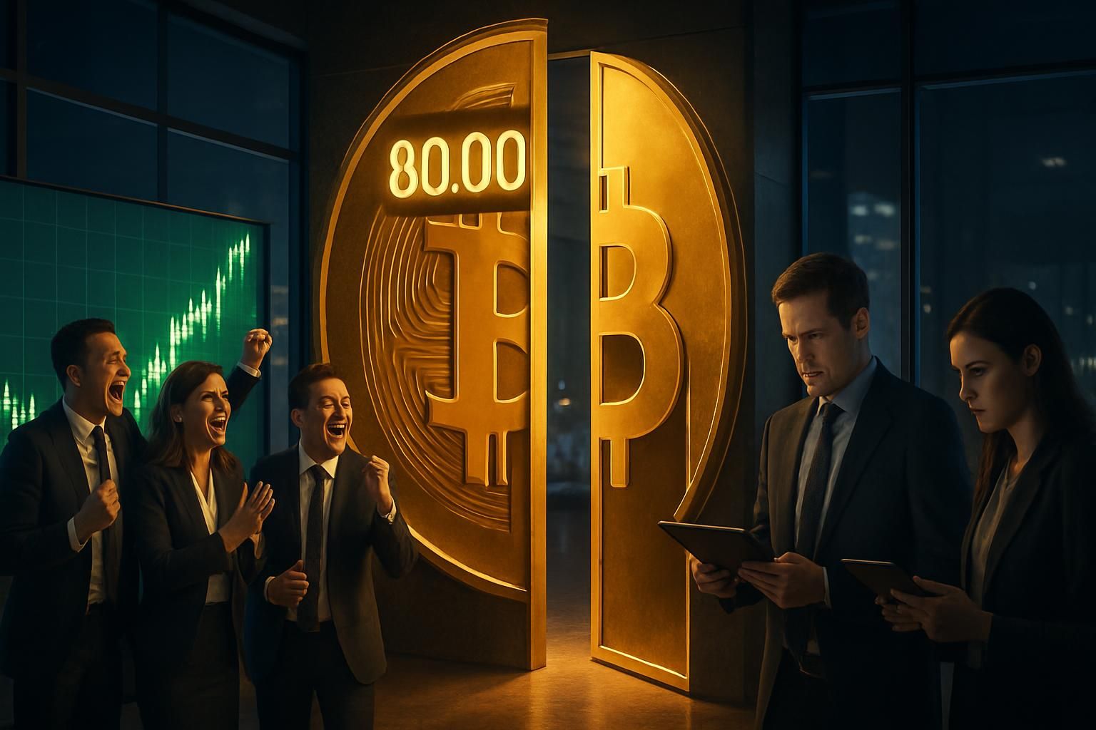 bitcoin dépasse les 80 000 $, suscitant des avis partagés parmi les analystes : certains prévoient une montée durable tandis que d'autres alertent sur un possible recul.