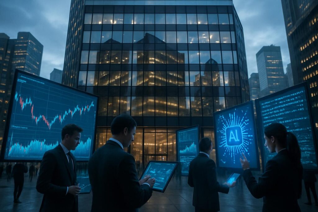 blackrock met en garde sur les conséquences majeures de l'investissement massif dans l'intelligence artificielle et son impact sur la volatilité et l'évolution des marchés financiers.