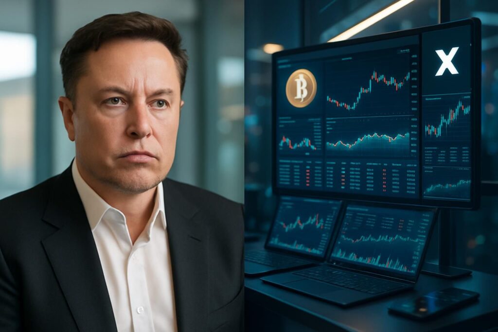 elon musk critique la majorité des cryptomonnaies en les qualifiant d'arnaques, tandis que x lance un terminal de trading crypto innovant, marquant une nouvelle étape dans l'univers des cryptos.