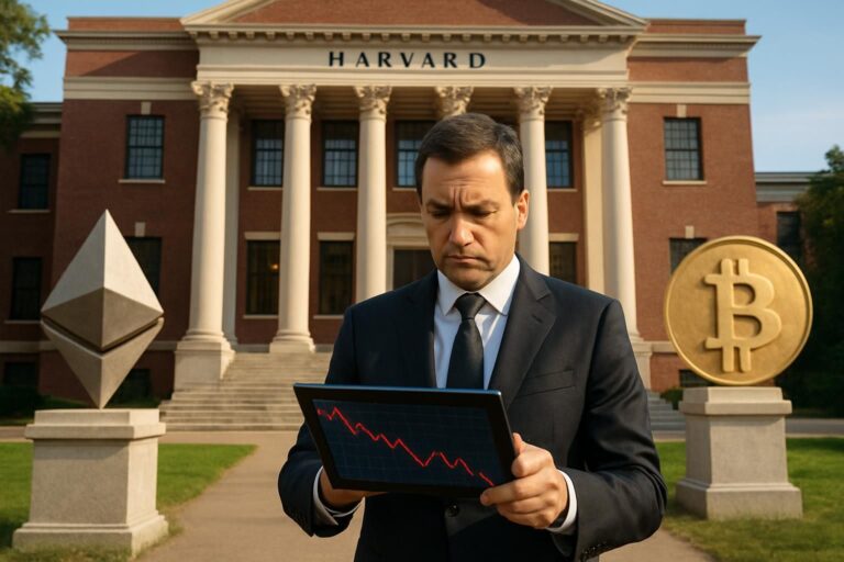 harvard annonce le retrait de son investissement dans l’etf ethereum et bitcoin, marquant un tournant dans sa stratégie financière liée aux cryptomonnaies.