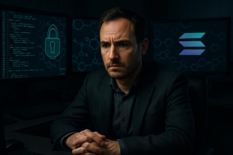 le créateur de solana alerte sur les risques liés à une intelligence artificielle pouvant compromettre la sécurité de la cryptographie, soulignant les enjeux pour la protection des données.