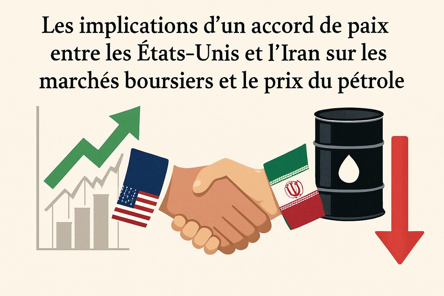 les rumeurs d'un accord de paix entre les états-unis et l'iran stimulent les marchés boursiers et influencent à la hausse les prix du pétrole, marquant un tournant économique significatif.