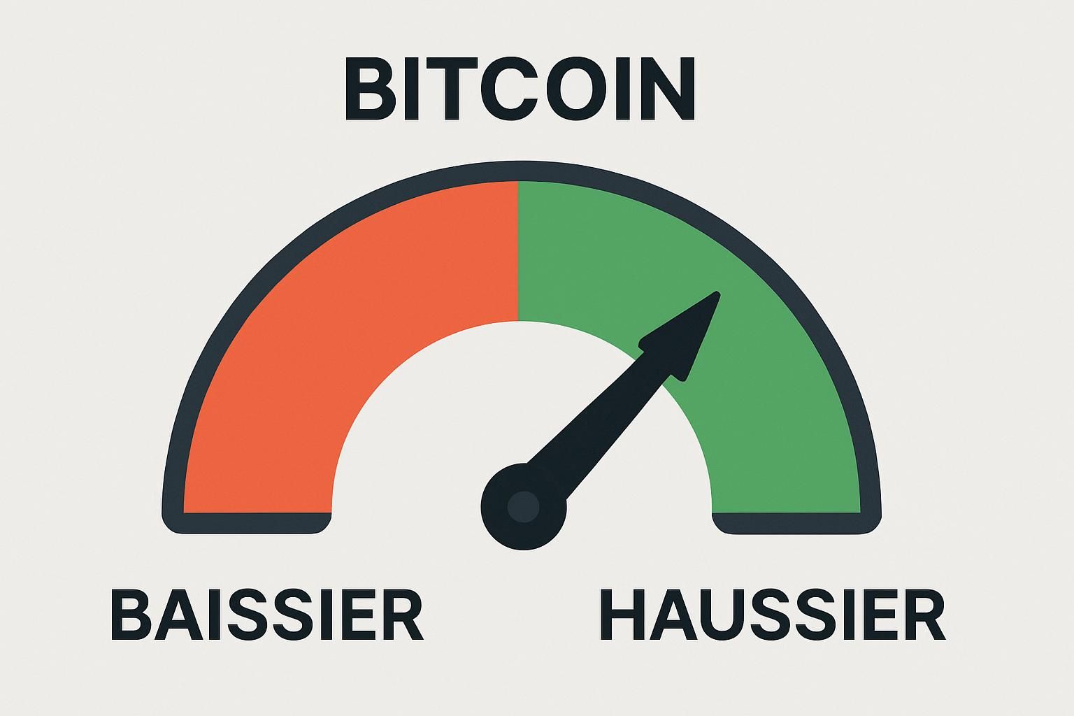 l'indicateur haussier-baissier de bitcoin passe au vert en prévision de la publication de l'indice crucial, signalant un possible retournement positif du marché.