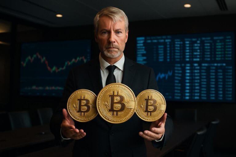 michael saylor annonce une acquisition significative de bitcoin pour microstrategy, renforçant la stratégie de l'entreprise avant la publication de son rapport financier.
