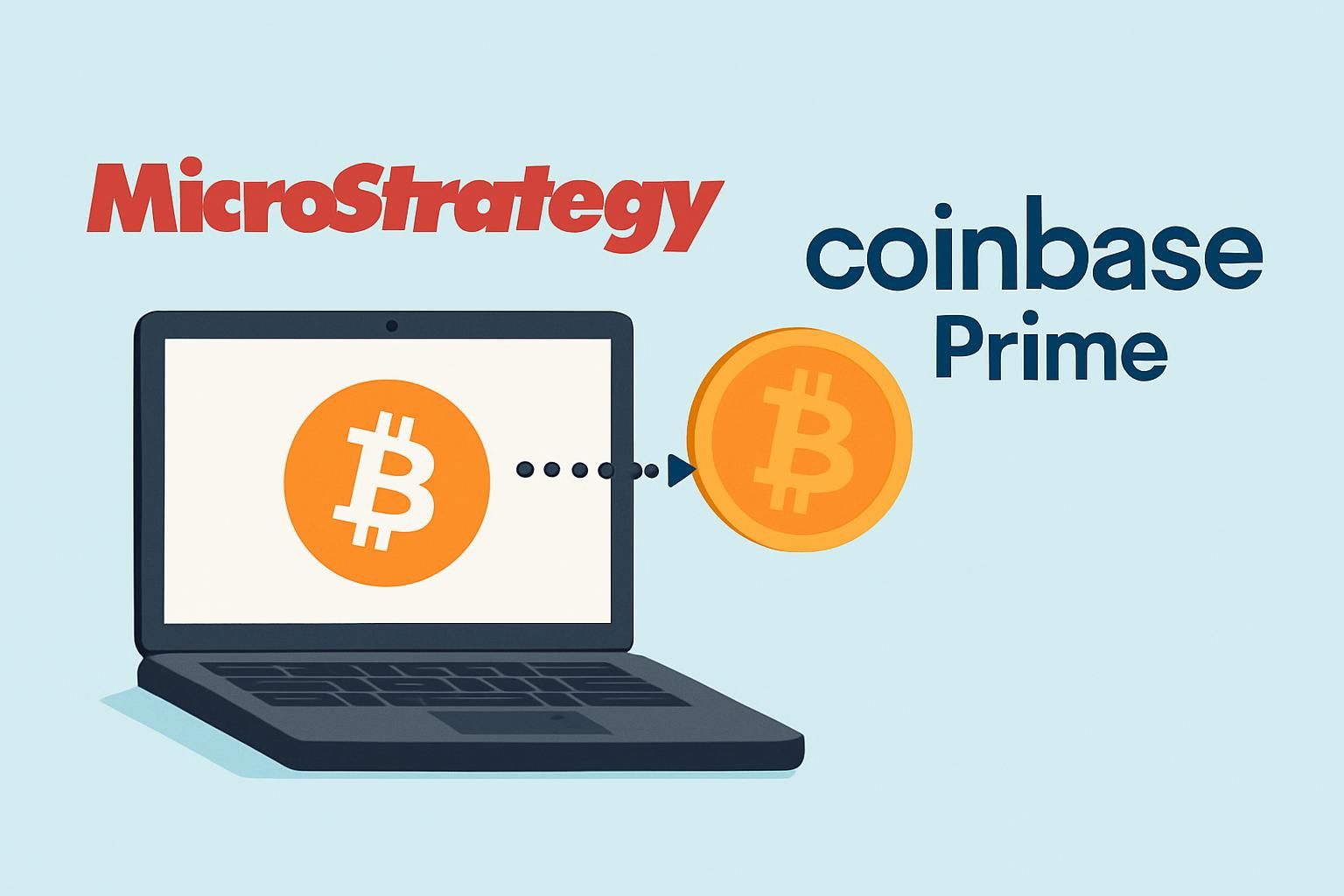 microstrategy a transféré 30 millions de dollars en bitcoin vers coinbase prime, suscitant des spéculations sur une possible vente massive imminente sur le marché des cryptomonnaies.