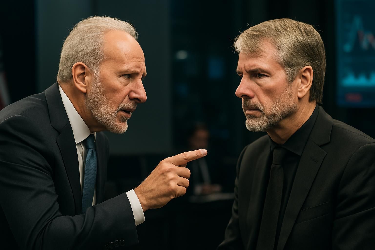 peter schiff interpelle michael saylor sur ses intentions de liquidation à l'approche du vote strc, suscitant un débat crucial sur les stratégies financières.