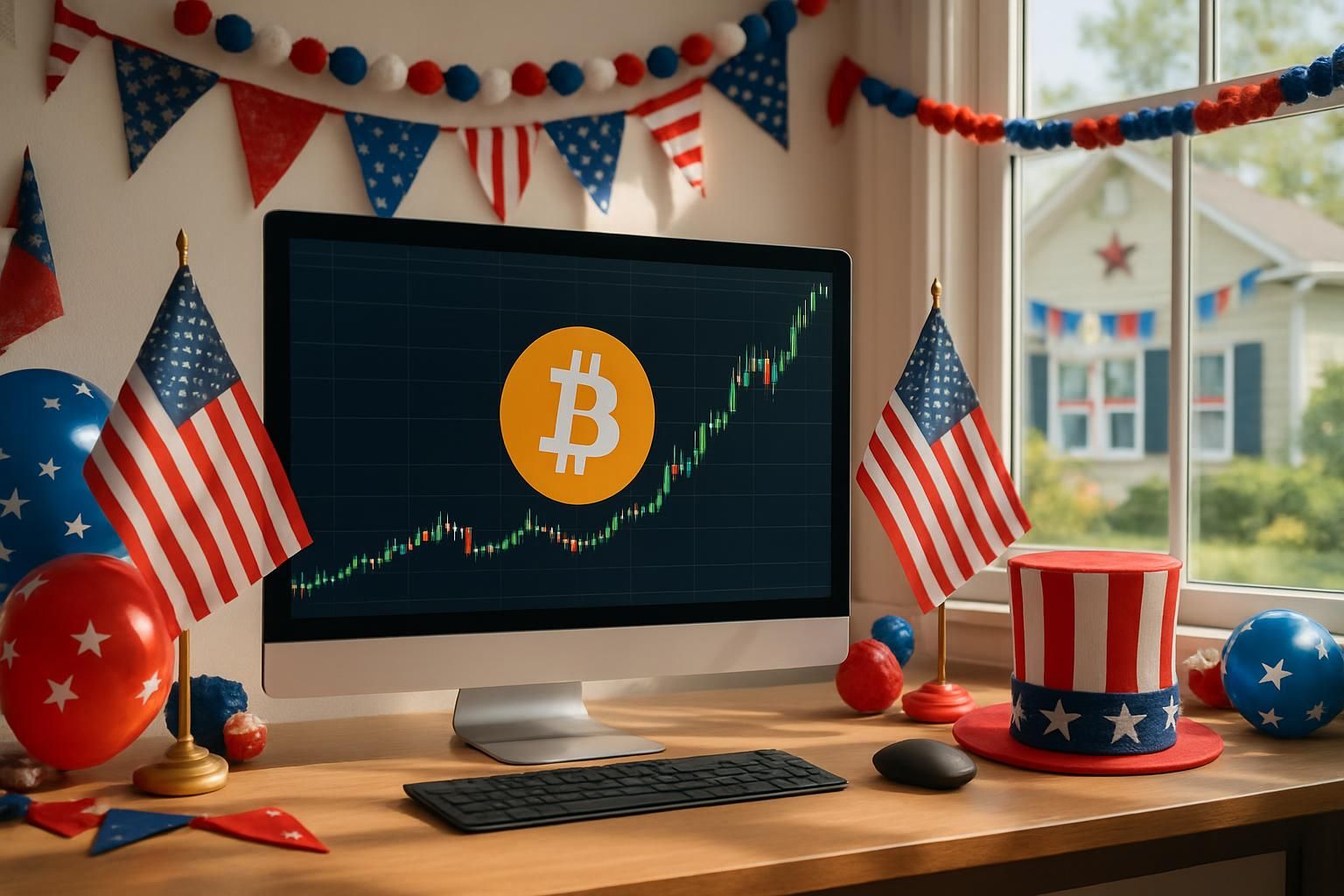 découvrez comment bitcoin réalise ses gains les plus importants lors des jours fériés aux états-unis, selon une analyse approfondie de coingecko.