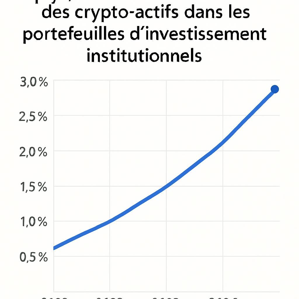 découvrez comment 63 % des institutions utilisent la crypto-monnaie pour diversifier leurs portefeuilles d'investissements selon une étude récente.