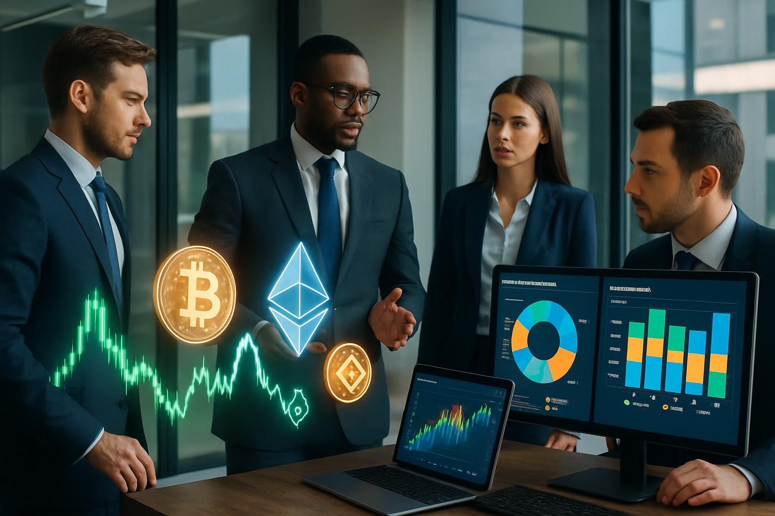 découvrez comment 63 % des institutions intègrent la crypto-monnaie pour diversifier et optimiser leur portefeuille d'investissements, selon une récente étude.