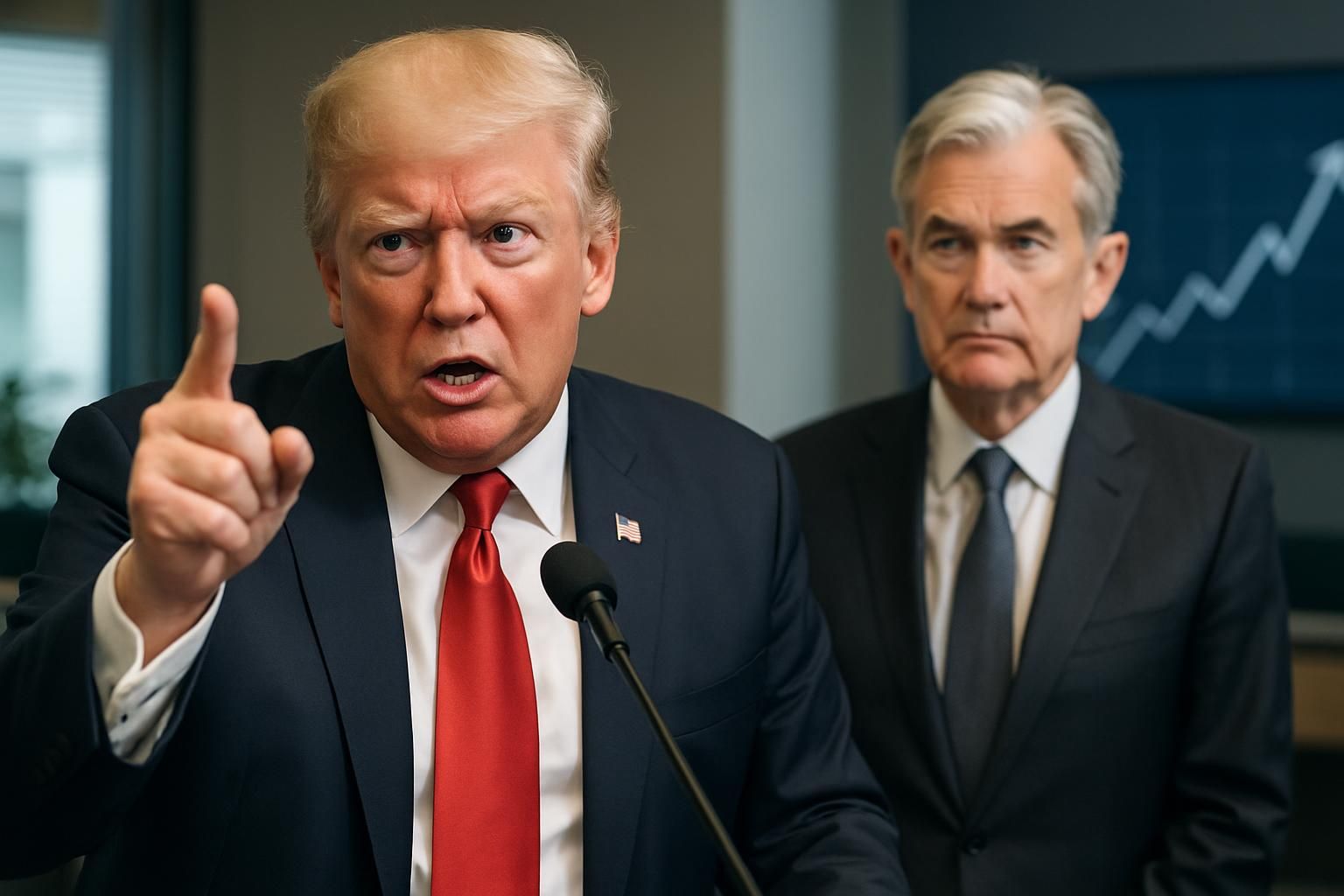 découvrez pourquoi donald trump critique vivement jerome powell, qualifiant sa politique de hausse des taux d’intérêt de « désastre » pour l'économie.