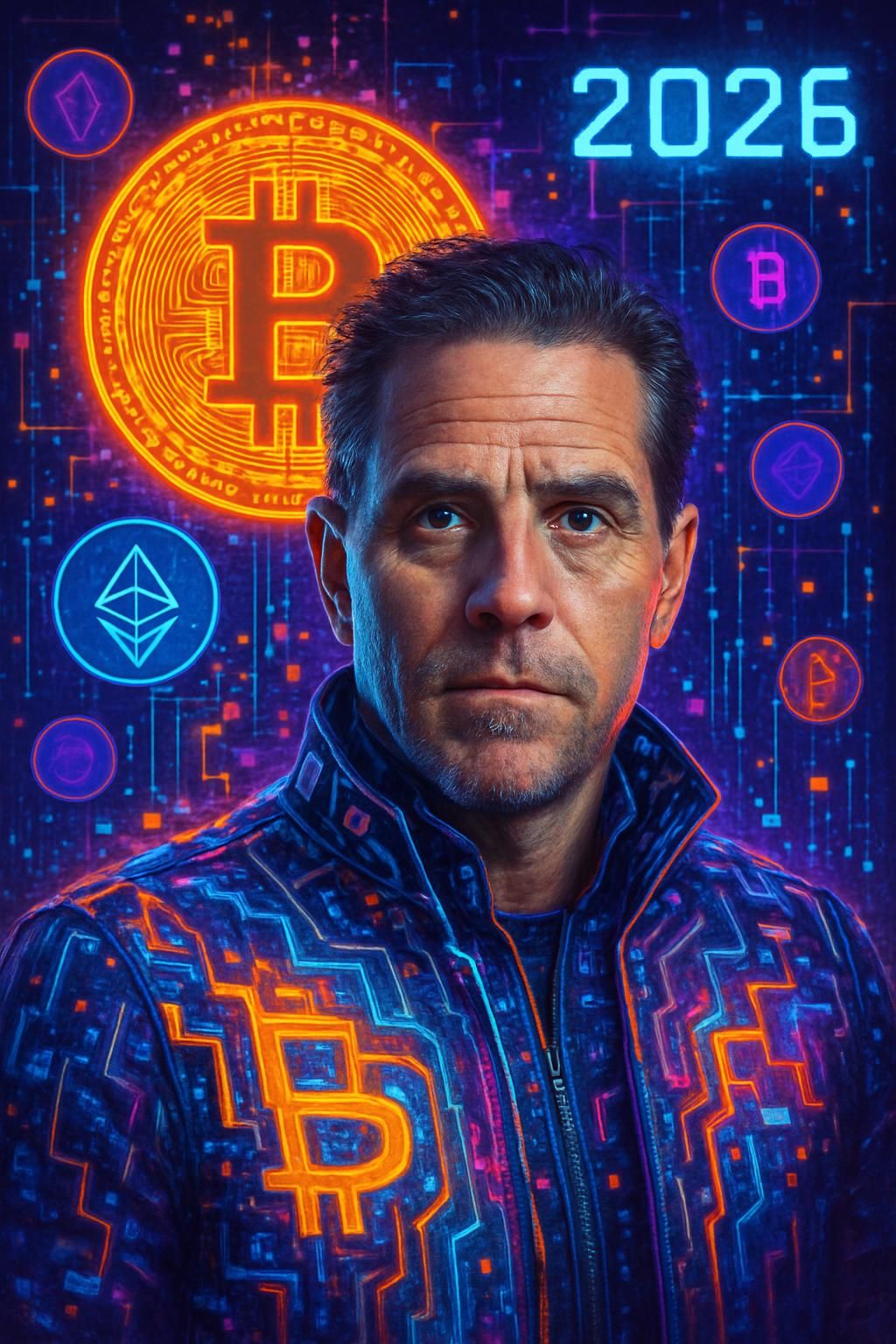 découvrez comment hunter biden, fils de l'ancien président, pourrait revitaliser le marché de la crypto-monnaie grâce à l'art révolutionnaire de beeple.