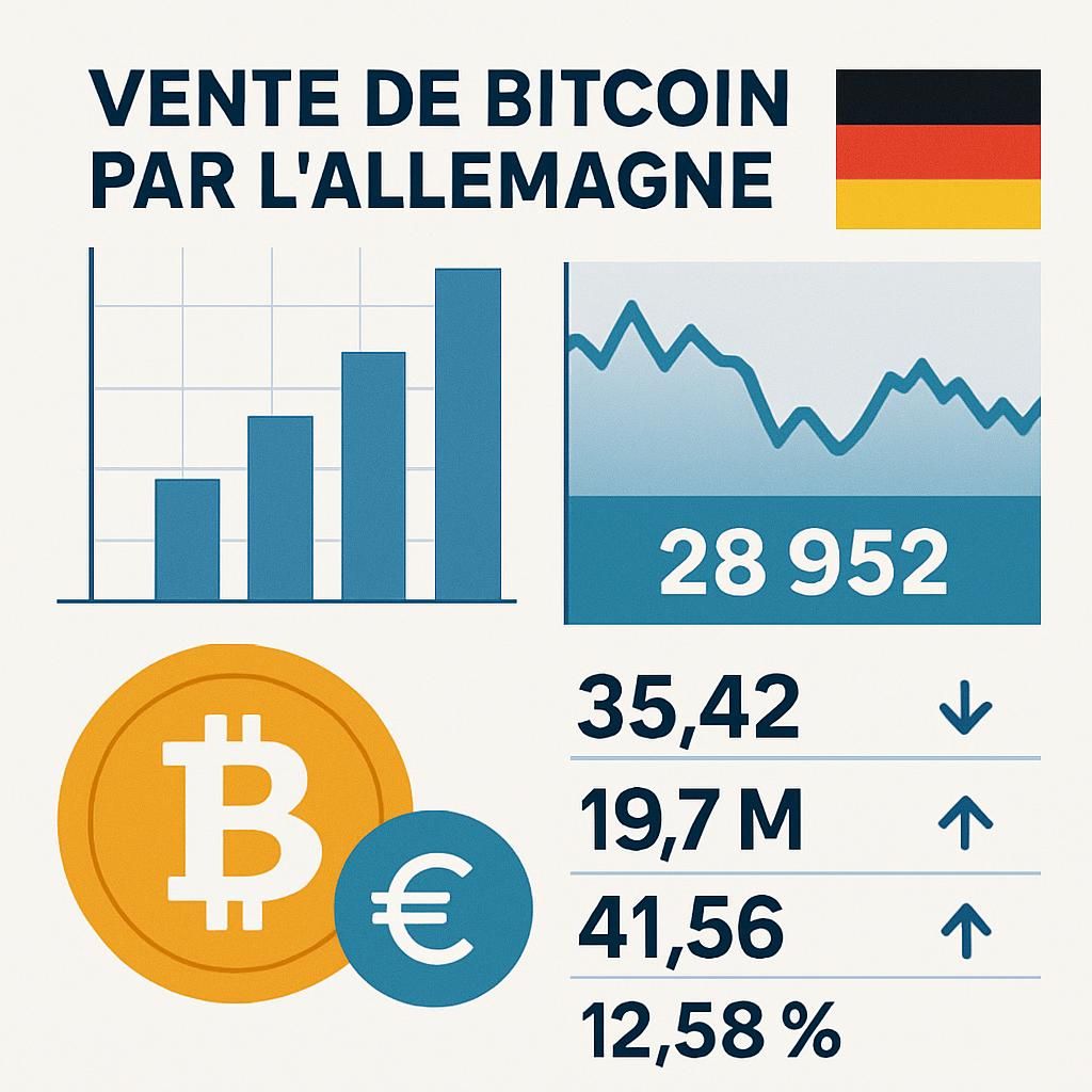 découvrez les enjeux et les mystères entourant la vente récente de 2,89 milliards de dollars en bitcoin par l’allemagne, qui suscite de nombreuses questions dans le monde financier.