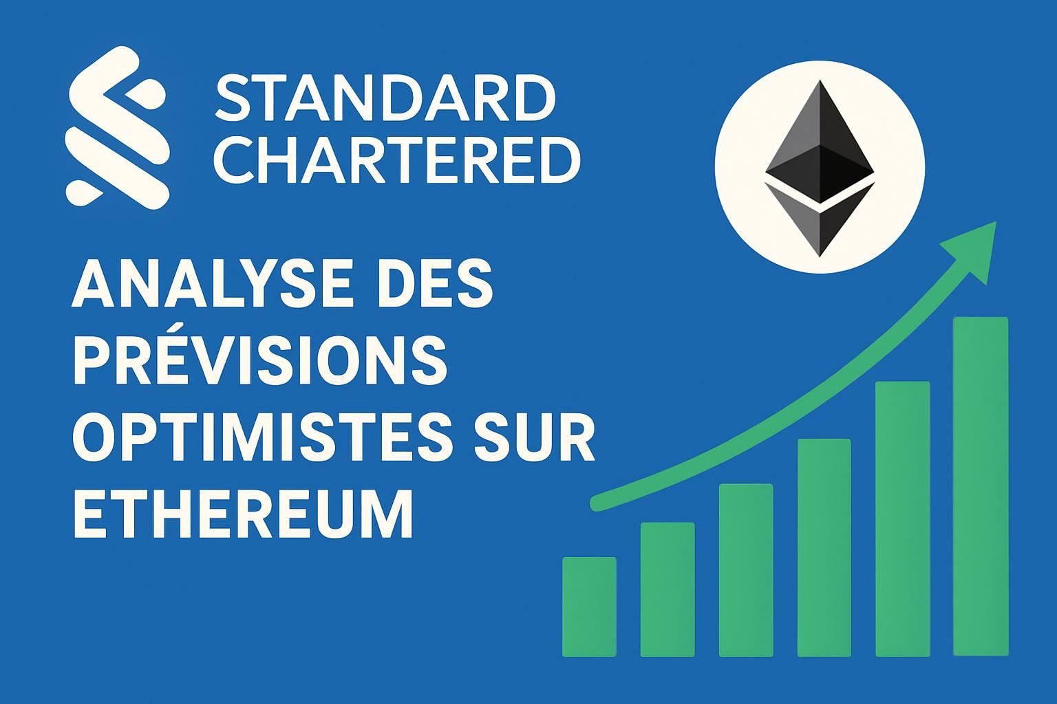 découvrez comment standard chartered anticipe une forte hausse d’ethereum, stimulée par les investissements stratégiques de microstrategy.