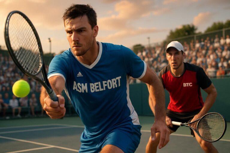 découvrez le résumé intense du match de tennis n3f où l'asm belfort frôle la victoire tandis que le btc subit une pression accrue. suivez tous les rebondissements et analyses en détail.